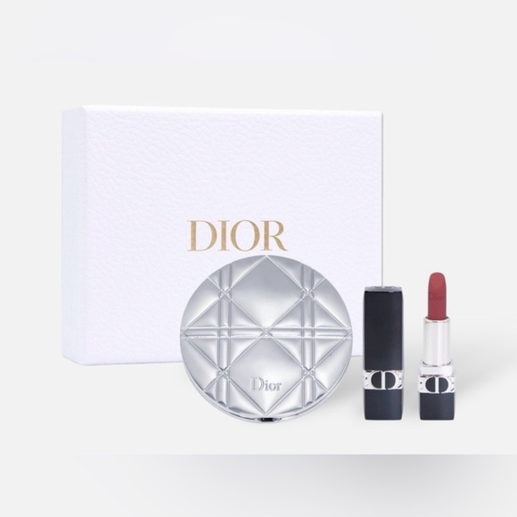 Dior Other - NEW Dior Rouge Dior Lipstick Set 720 Icone Satin w/ Mirror Compact